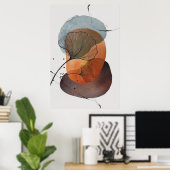 Ginko Wall Art Poster (Thuiskantoor)