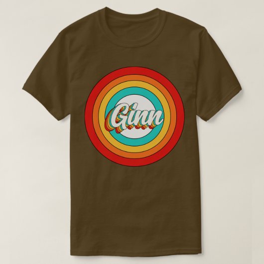 Ginn Naam Shirt Ginn Circle (Design voorkant)