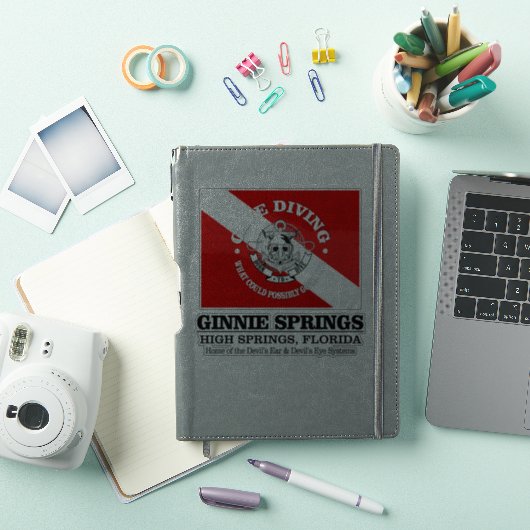 Ginnie Springs (best caves) Sticker (iPad Cover)