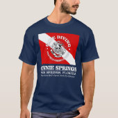 Ginnie Springs (best caves) T-shirt (Voorkant)