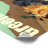 Ginny & Clutch (groeten van route 66) Poster (Hoek)