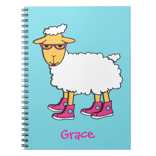 Ginny de notitieboek schapen (Voorkant)