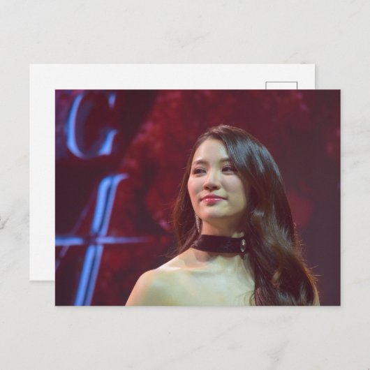 Ginny Natnicha Feestdagenkaart (Voorkant / Achterkant)