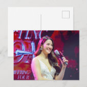 Ginny Natnicha Pratipnatsiri  Feestdagenkaart (Voorkant / Achterkant)