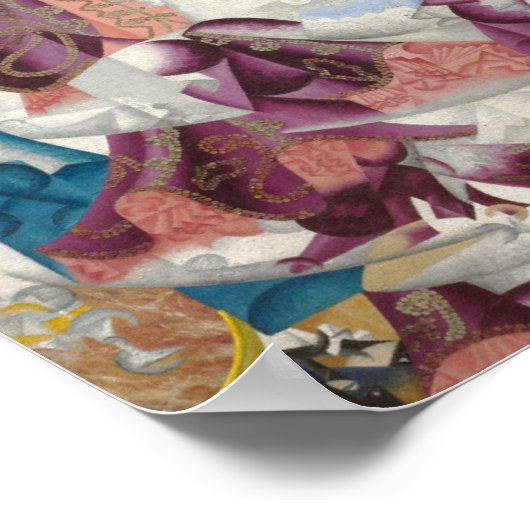 Gino Severini Dynamic Hieroglyphic Poster Print (Hoek)