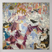 Gino Severini Dynamic Hieroglyphic Poster Print (Voorkant)