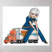 Ginormica Susan Murphy van Monsters vs. Aliens Poster (Voorkant)