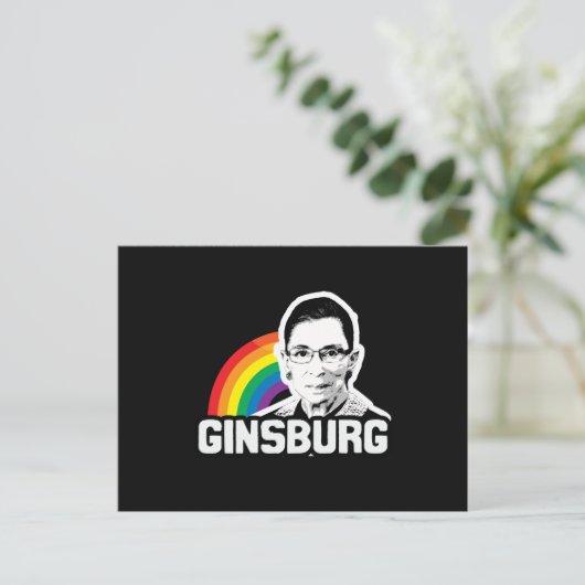 Ginsburg Pride Briefkaart (Staand voorkant)