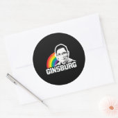 Ginsburg trots ronde sticker (Envelop)