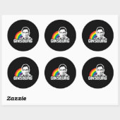 Ginsburg trots ronde sticker (Vel)