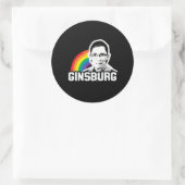 Ginsburg trots ronde sticker (Tas)