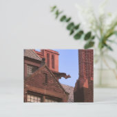 Ginter Park Gargoyle Briefkaart (Staand voorkant)