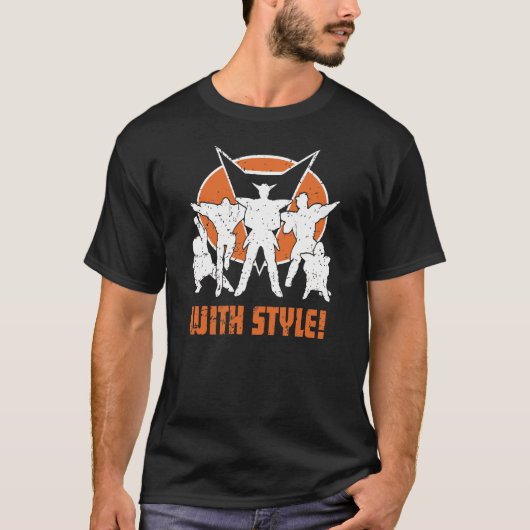 Ginyu Force met stijl T-shirt (Voorkant)