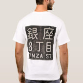 GINZA STREET T-SHIRT (Achterkant)