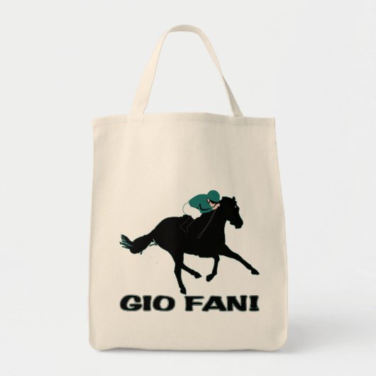 Gio Ponti Fan Grocery Canvas tas (Voorkant)