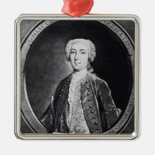 Gioacchino Conti, "Gizziello", Metalen Ornament (Voorkant)