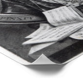 Gioacchino Conti, "Gizziello" Poster (Hoek)