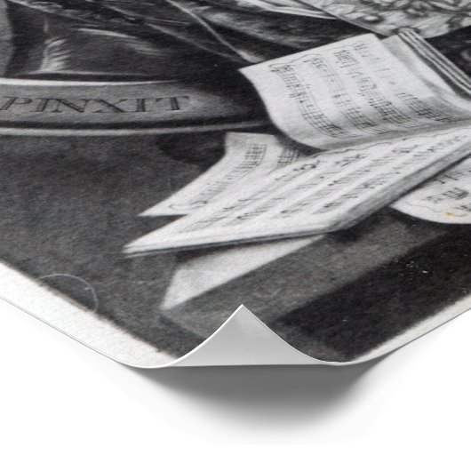 Gioacchino Conti, "Gizziello" Poster (Hoek)