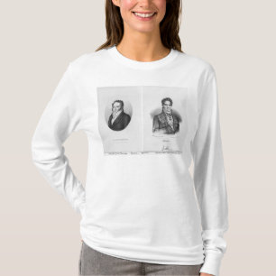 Gioacchino Rossini Gaspare gegraveerd door T-shirt