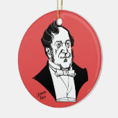 Gioachino Rossini Keramisch Ornament (Links)