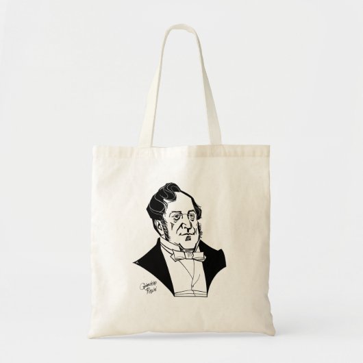 Gioachino Rossini Tote Bag (Voorkant)