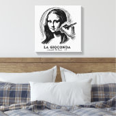Gioconda Canvas Afdruk (Insitu (Slaapkamer))