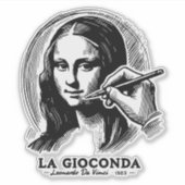 Gioconda Sticker (Voorkant)