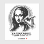 Gioconda Sticker (Vel)
