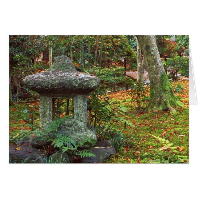 Giohji-tempel, Arashiyama, Kyoto, Japan (Voorkant Horizontaal)