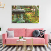 Giohji Temple, Arashiyama, Kyoto, Japan Canvas Afdruk (Insitu (Woonkamer))