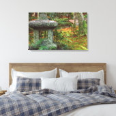Giohji Temple, Arashiyama, Kyoto, Japan Canvas Afdruk (Insitu (Slaapkamer))