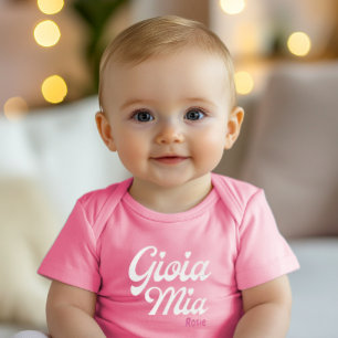 Gioia Mia - Persoonlijk Italiaans baby cadeau Romper