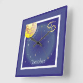 Giomber 22 zercladur fin 22 fanadur Uhr Vierkante Klok (Hoek)