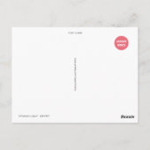 "Gion in Kyoto" (祇 園 祭 ・ 京 都) op het moment van d Briefkaart (Achterkant)