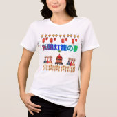 Gion Lantern Dromen wit Tri-Blend Shirt (Voorkant)