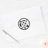 Gion talisman ronde sticker (Envelop)