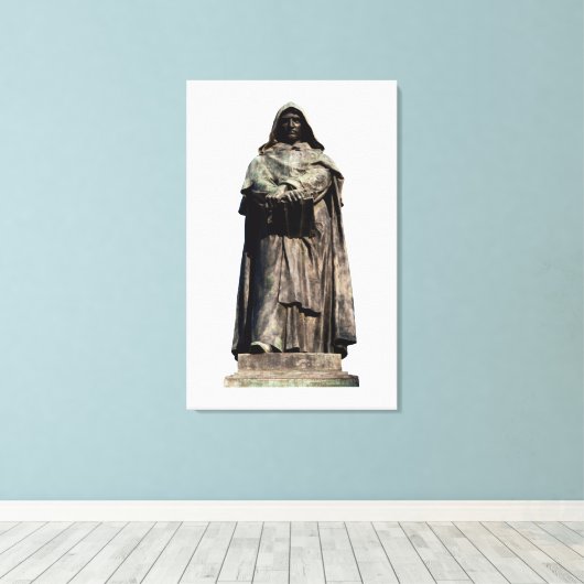 Giordano Bruno Canvas Afdruk (Insitu (Houten vloer))
