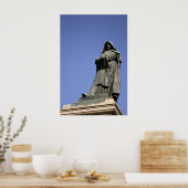 Giordano Bruno in Rome Poster (Keuken)
