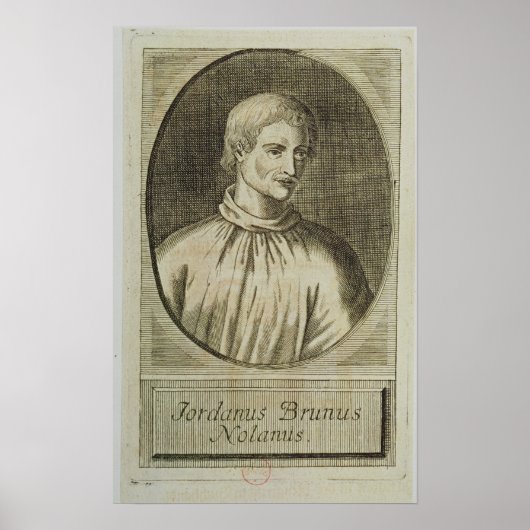 Giordano Bruno Poster (Voorkant)