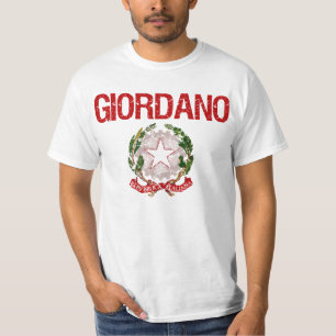 Giordano Italiaanse achternaam T-shirt