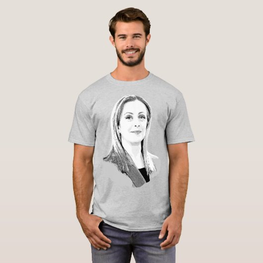 Giorgia Meloni T-shirt (Voorkant volledig)