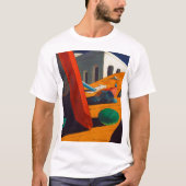 Giorgio de Chirico Evil Genius van een koning T-shirt (Voorkant)