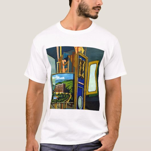 Giorgio de Chirico Great Metaphysical Interior T-shirt (Voorkant)
