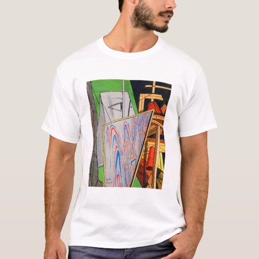 Giorgio de Chirico Metaphyscial Interior I T-shirt (Voorkant)
