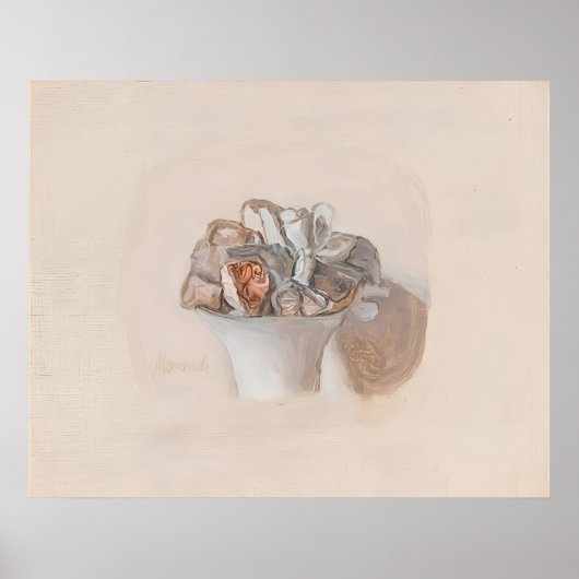 Giorgio Morandi kunststijl Poster (Voorkant)