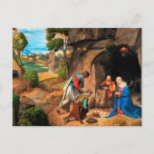 Giorgione - De adoratie van de herders Briefkaart (Voorkant)