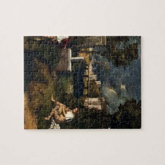 Giorgione - De Tempest Legpuzzel (Horizontaal)
