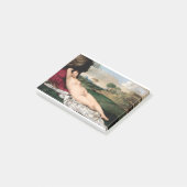 Giorgione Sleeping Venus (1508) beroemd schilderij Post-it® Notes (Schuin)
