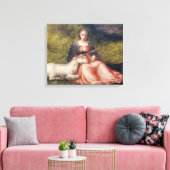 Giorgione's Woman with Unicorn (1510) Canvas (Insitu (Woonkamer))