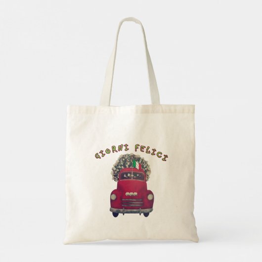 GIORNI FELICI – Happy Days Journey Tote Bag (Achterkant)